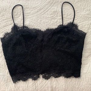 Sexy Lacy Crop Top